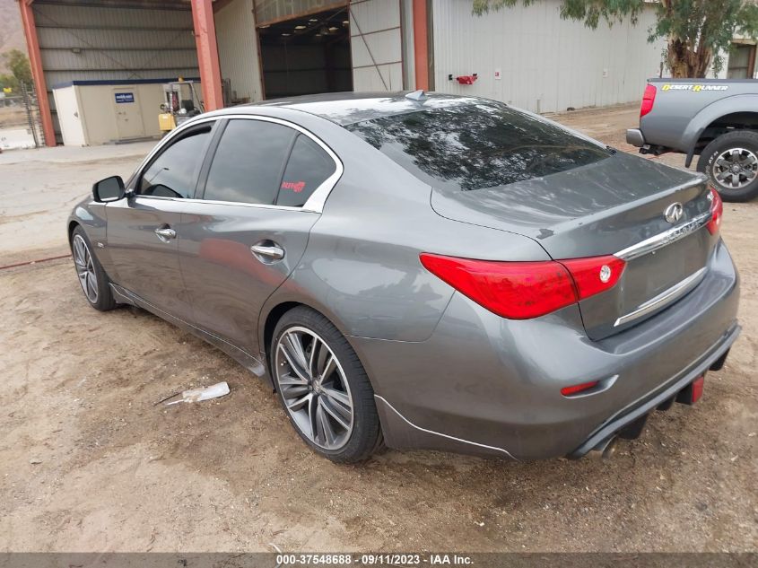 2016 INFINITI Q50 3.0T SPORT - JN1EV7AP6GM303219
