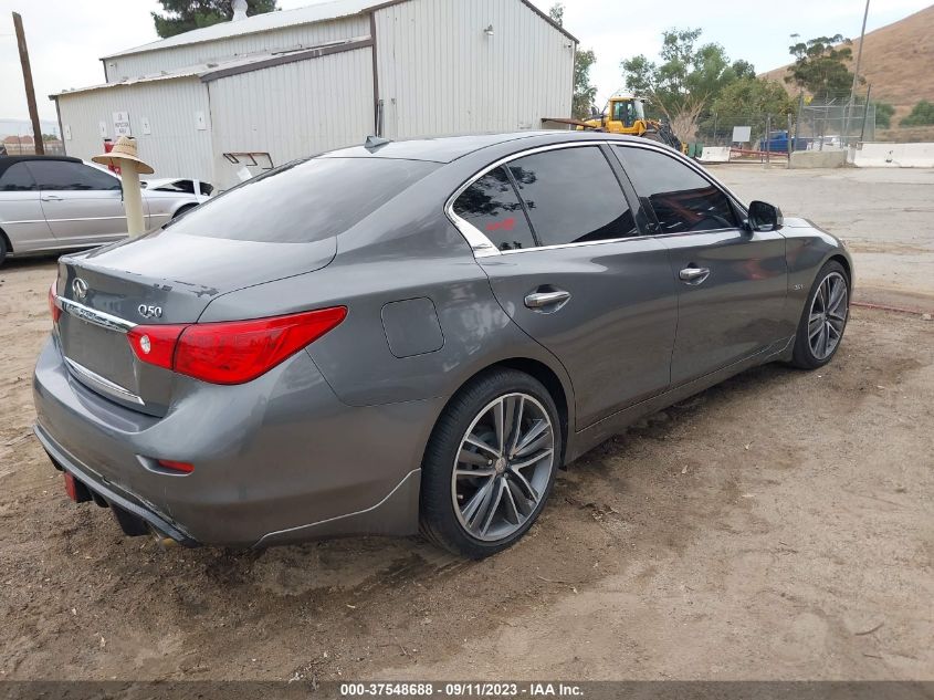 2016 INFINITI Q50 3.0T SPORT - JN1EV7AP6GM303219