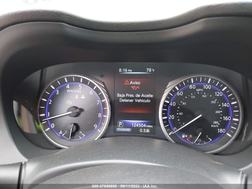 2016 INFINITI Q50 3.0T SPORT - JN1EV7AP6GM303219