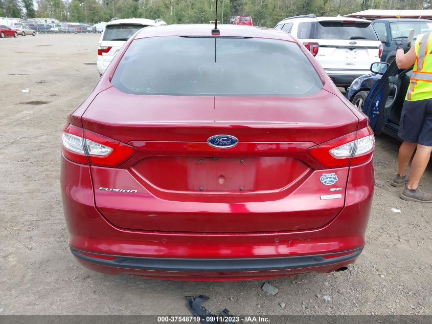 2013 FORD FUSION SE - 3FA6P0HR0DR156348