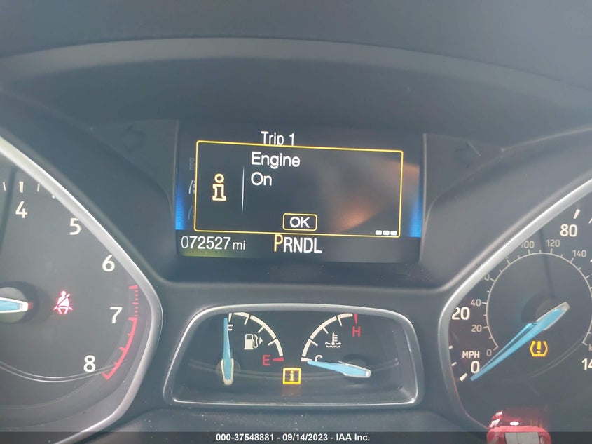 VIN 1FADP3E25HL332797 2017 FORD FOCUS S