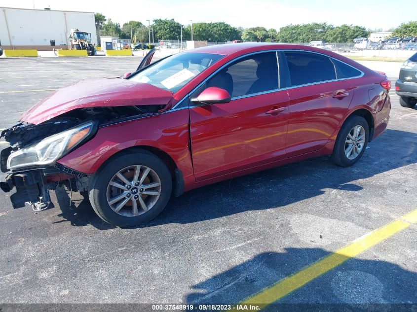 2015 HYUNDAI SONATA SE - 5NPE24AF8FH136091