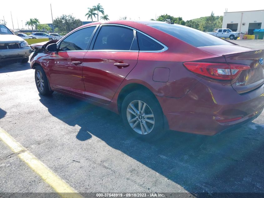 2015 HYUNDAI SONATA SE - 5NPE24AF8FH136091