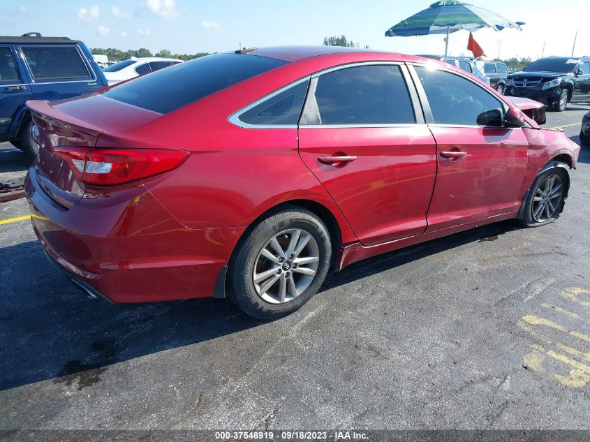 2015 HYUNDAI SONATA SE - 5NPE24AF8FH136091