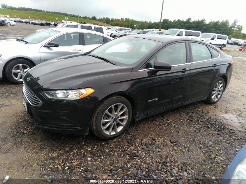 2017 FORD FUSION HYBRID S - 3FA6P0UU0HR330757