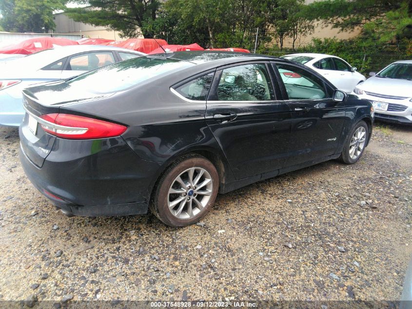 2017 FORD FUSION HYBRID S - 3FA6P0UU0HR330757