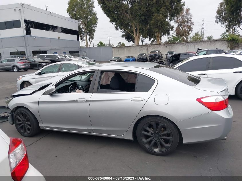 2015 HONDA ACCORD SEDAN SPORT - 1HGCR2F54FA112628