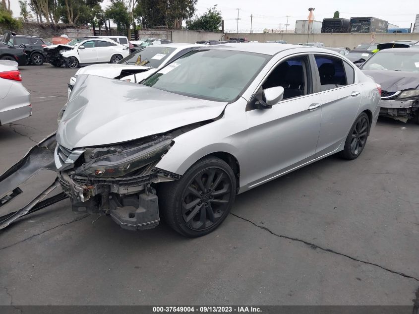 2015 HONDA ACCORD SEDAN SPORT - 1HGCR2F54FA112628