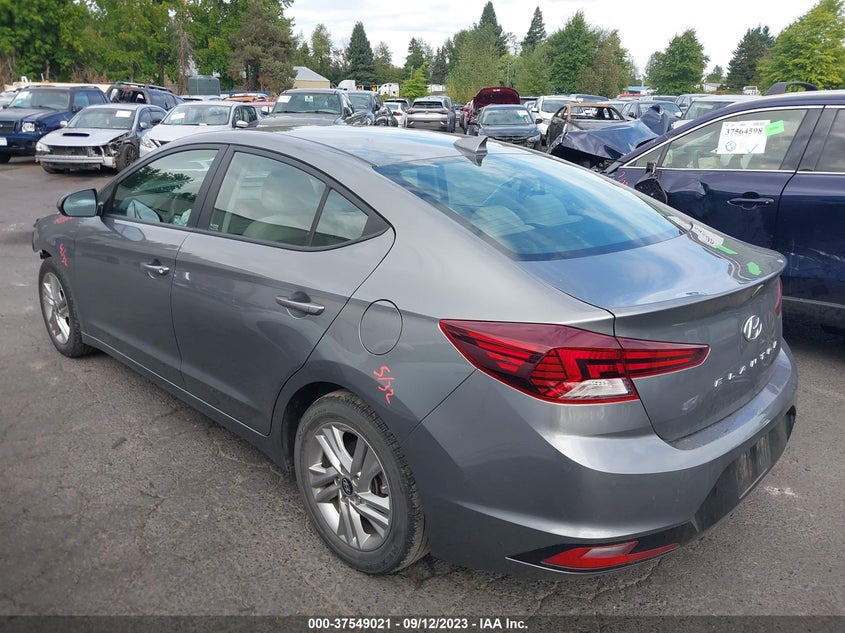 VIN 5NPD84LF2KH454905 2019 HYUNDAI ELANTRA SEL/VALUE/LIMITED