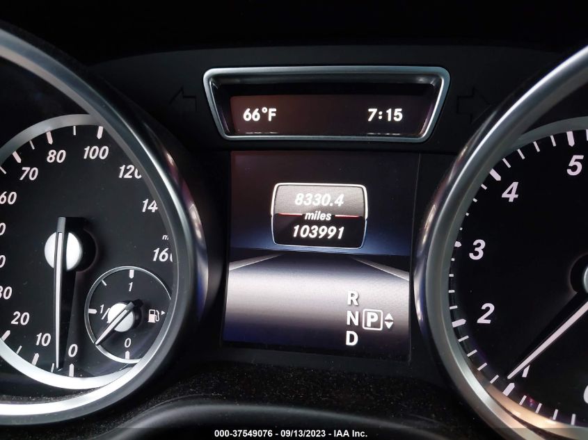 2014 MERCEDES-BENZ M-CLASS ML 350 4JGDA5JB1EA378921