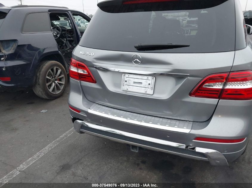 2014 MERCEDES-BENZ M-CLASS ML 350 4JGDA5JB1EA378921