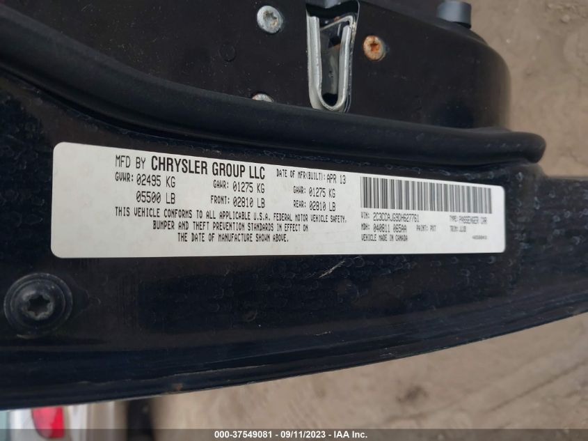2013 CHRYSLER 300C JOHN VARVATOS 2C3CCAJG9DH627761