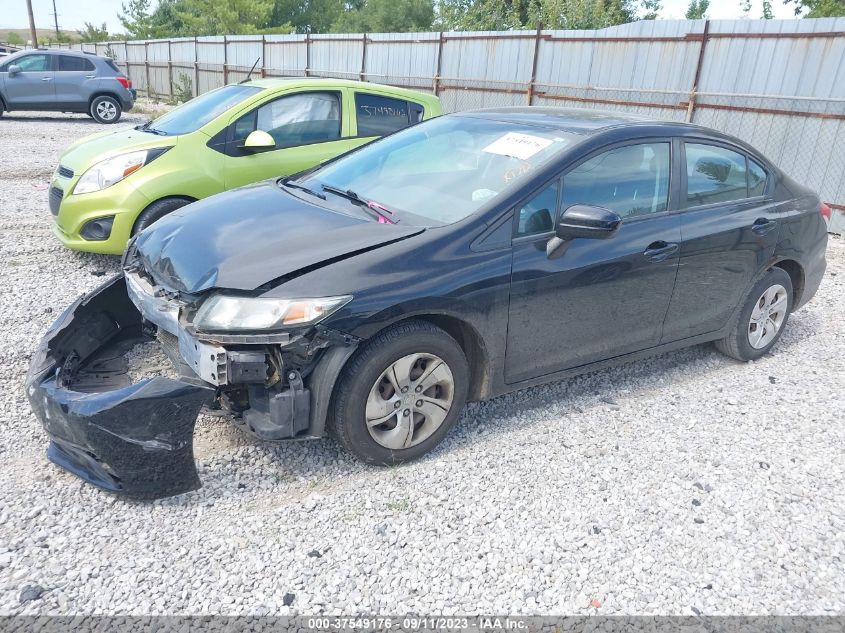 2014 HONDA CIVIC SEDAN LX - 2HGFB2F56EH539309