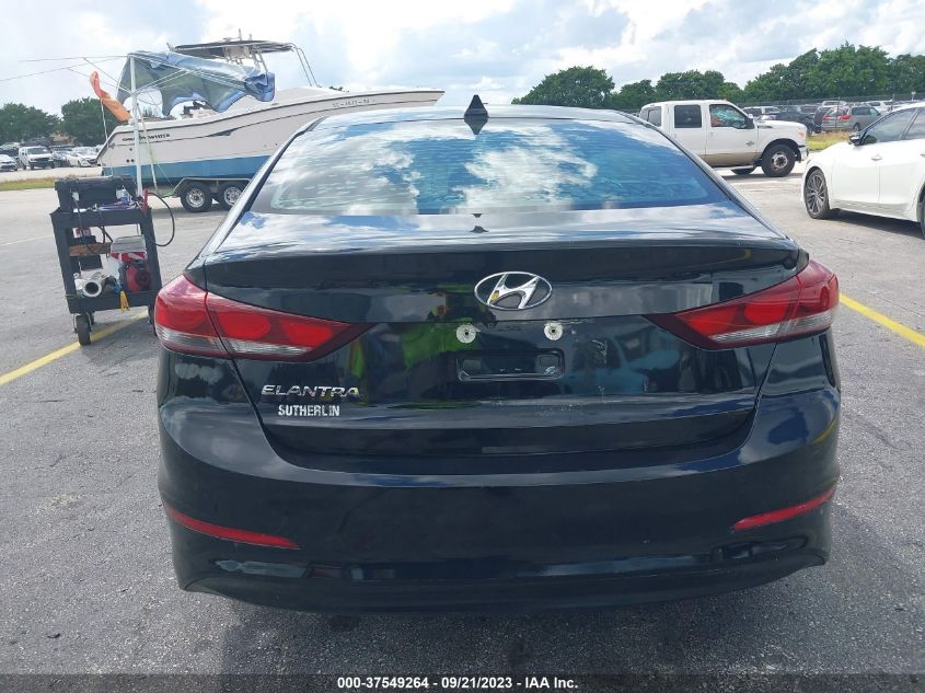 2017 HYUNDAI ELANTRA SE - KMHD84LF6HU099988