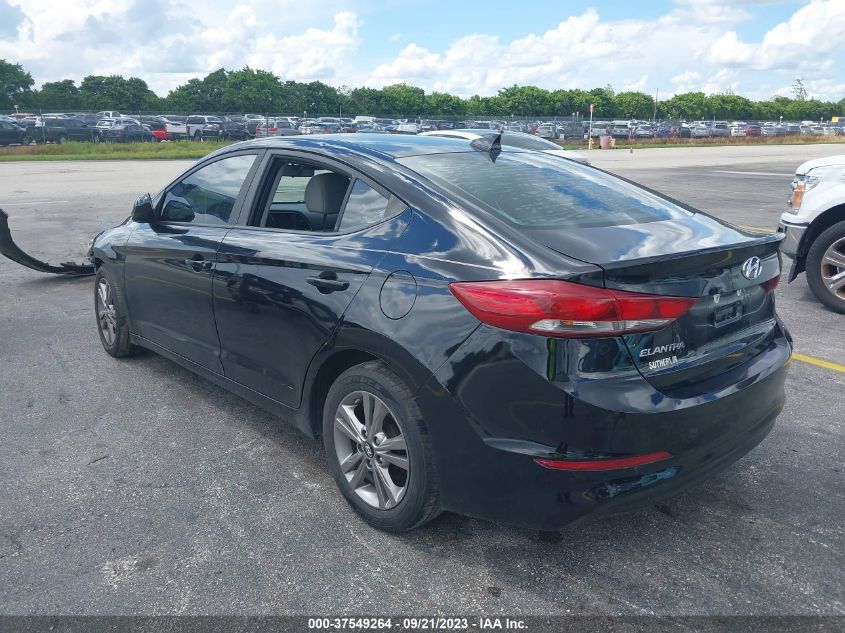 2017 HYUNDAI ELANTRA SE - KMHD84LF6HU099988