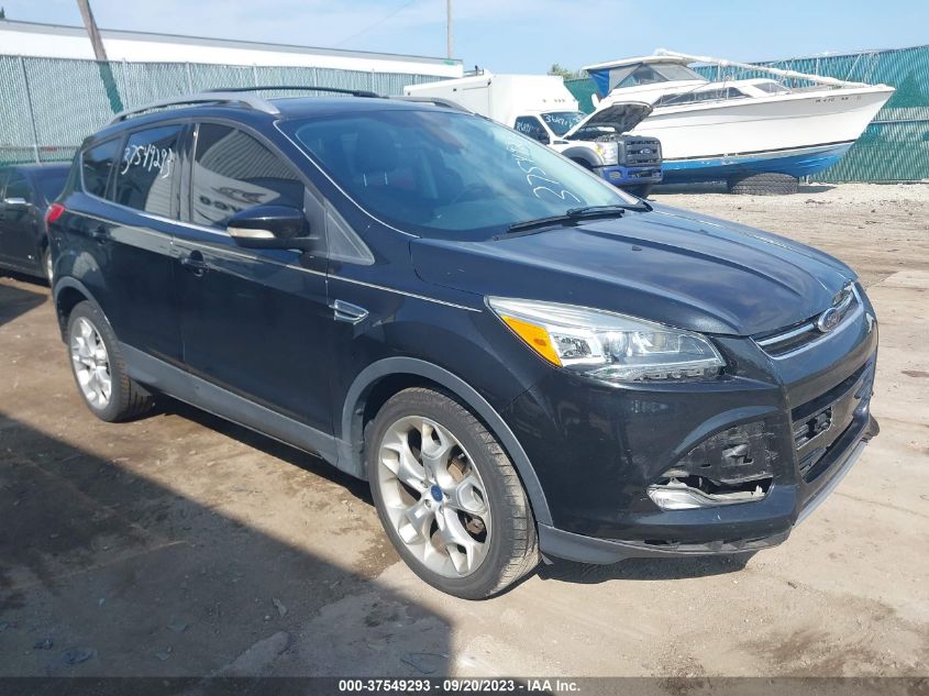 2013 FORD ESCAPE TITANIUM - 1FMCU0J99DUA33037