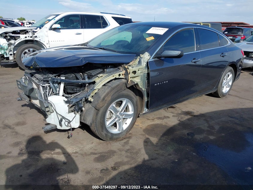 VIN 1G1ZB5ST4MF044133 2021 CHEVROLET MALIBU LS