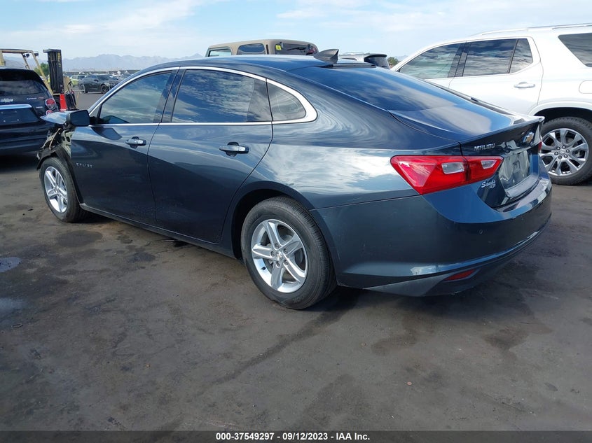 VIN 1G1ZB5ST4MF044133 2021 CHEVROLET MALIBU LS