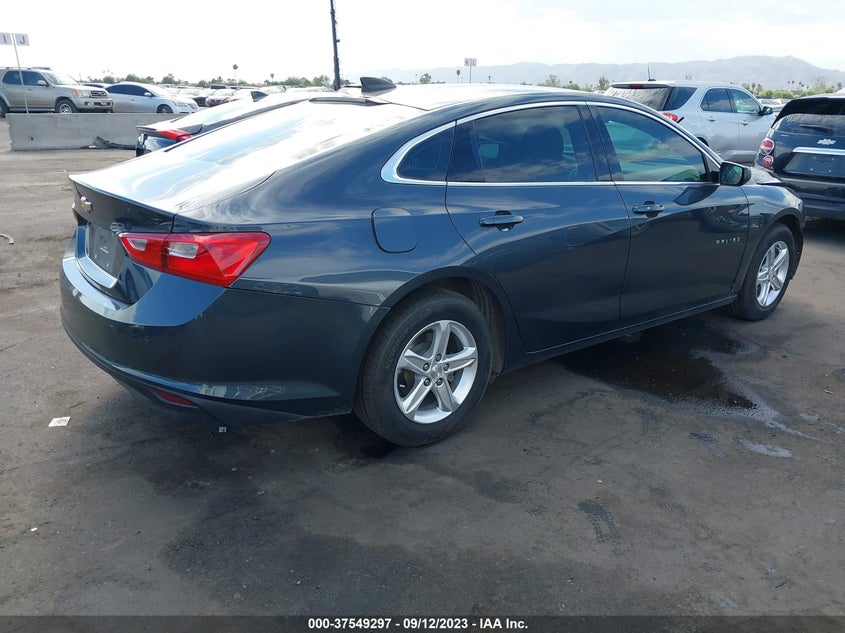 VIN 1G1ZB5ST4MF044133 2021 CHEVROLET MALIBU LS