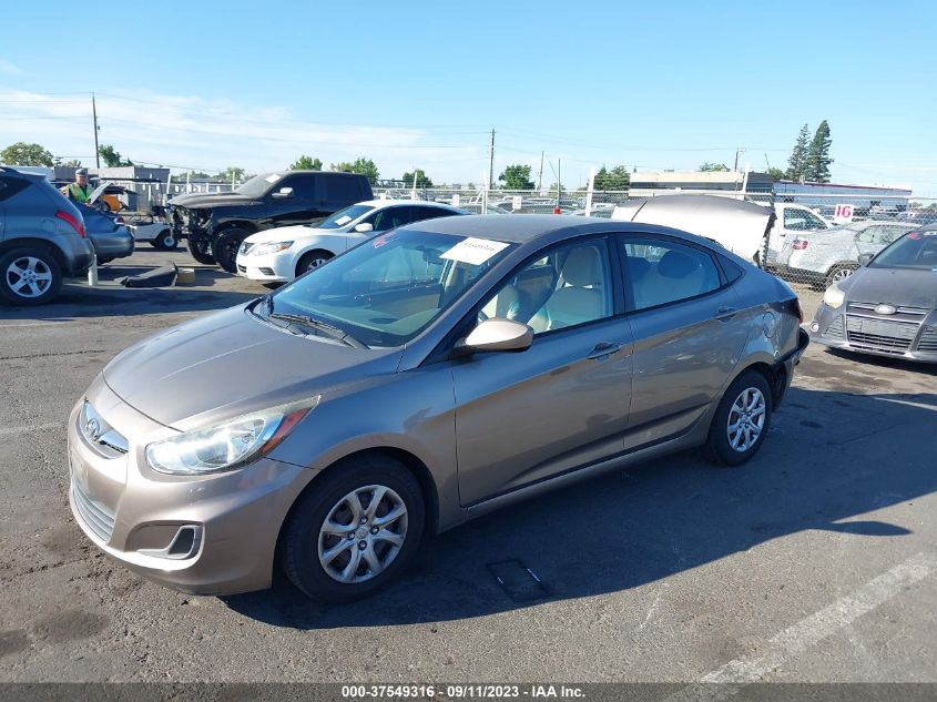2014 HYUNDAI ACCENT GLS - KMHCT4AE7EU746916