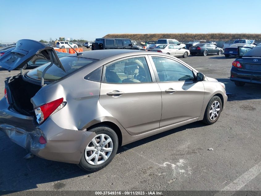 2014 HYUNDAI ACCENT GLS - KMHCT4AE7EU746916
