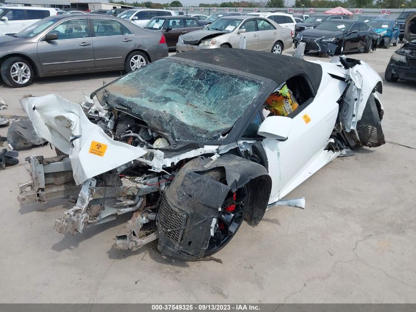 2016 LAMBORGHINI HURACAN LP 610-4 SPYDER ZHWUR1ZF2GLA05336