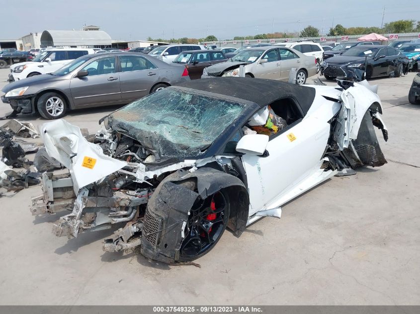 2016 LAMBORGHINI HURACAN LP 610-4 SPYDER ZHWUR1ZF2GLA05336