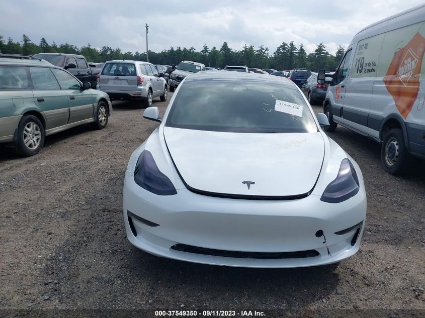 2022 TESLA MODEL 3 LONG RANGE - 5YJ3E1EB6NF273712