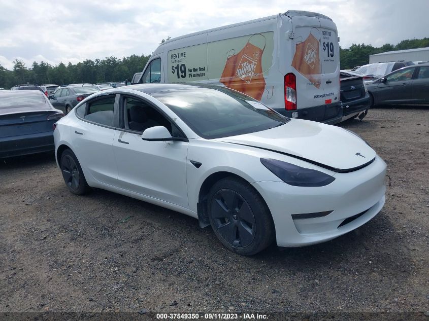 2022 TESLA MODEL 3 LONG RANGE - 5YJ3E1EB6NF273712