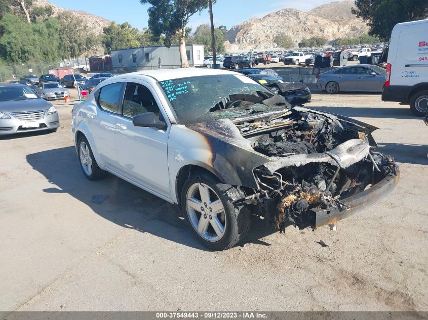 2013 DODGE AVENGER SE - 1C3CDZAB4DN535657