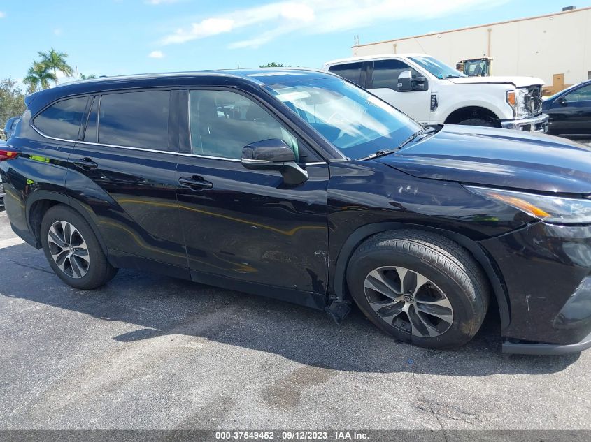 2021 TOYOTA HIGHLANDER XLE - 5TDGZRAH3MS041075