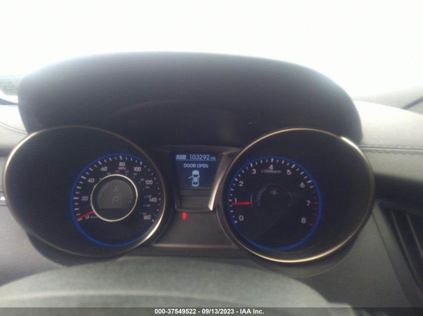 2013 HYUNDAI GENESIS  2.0T PREMIUM - KMHHT6KD7DU109143