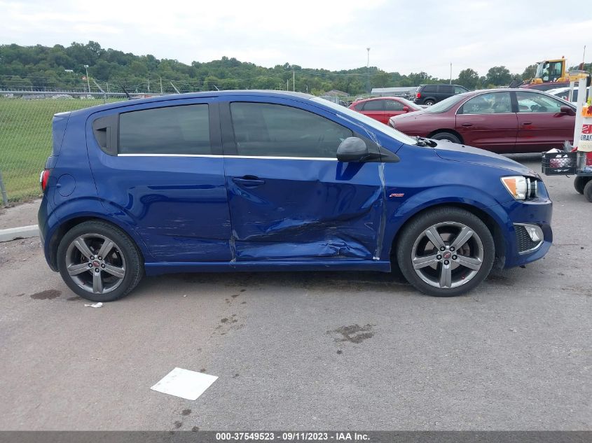2014 CHEVROLET SONIC RS - 1G1JH6SB7E4171240