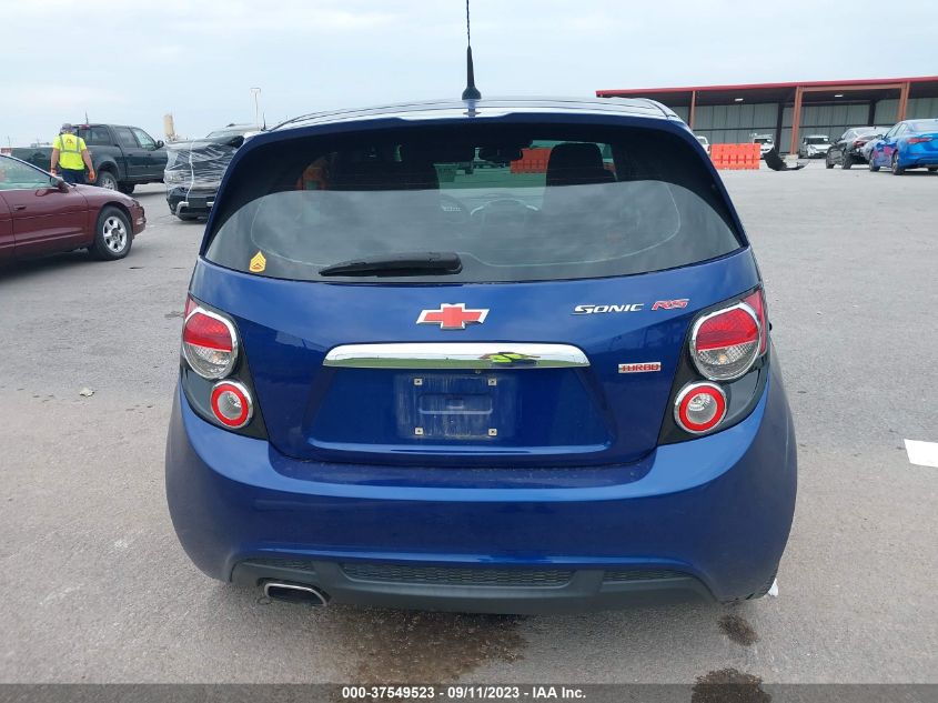 2014 CHEVROLET SONIC RS - 1G1JH6SB7E4171240
