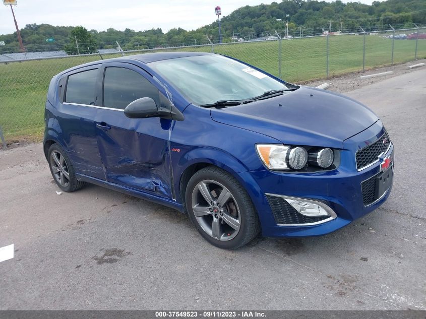 2014 CHEVROLET SONIC RS - 1G1JH6SB7E4171240