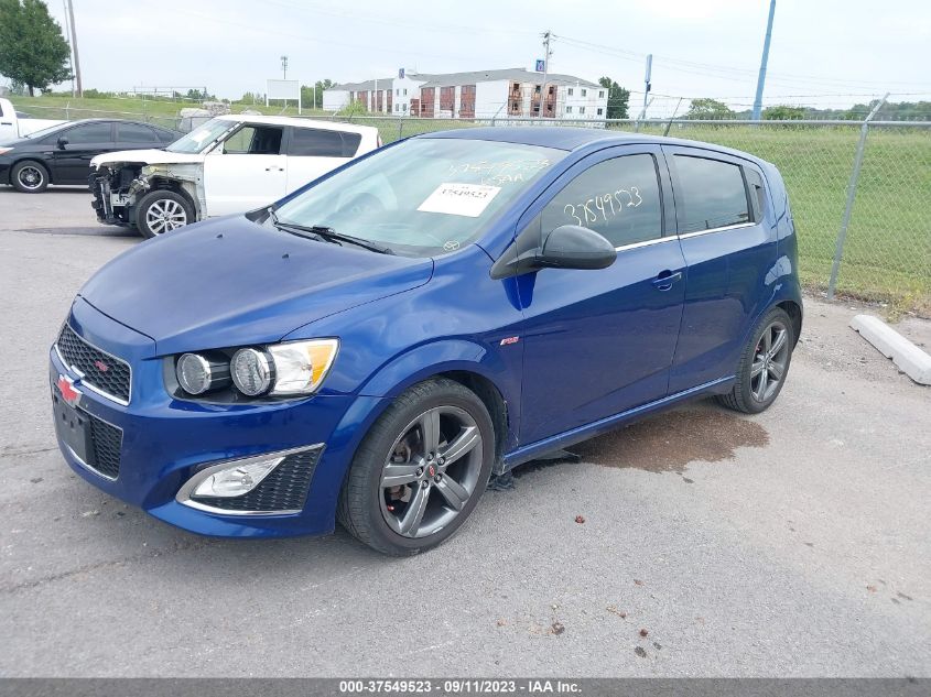 2014 CHEVROLET SONIC RS - 1G1JH6SB7E4171240