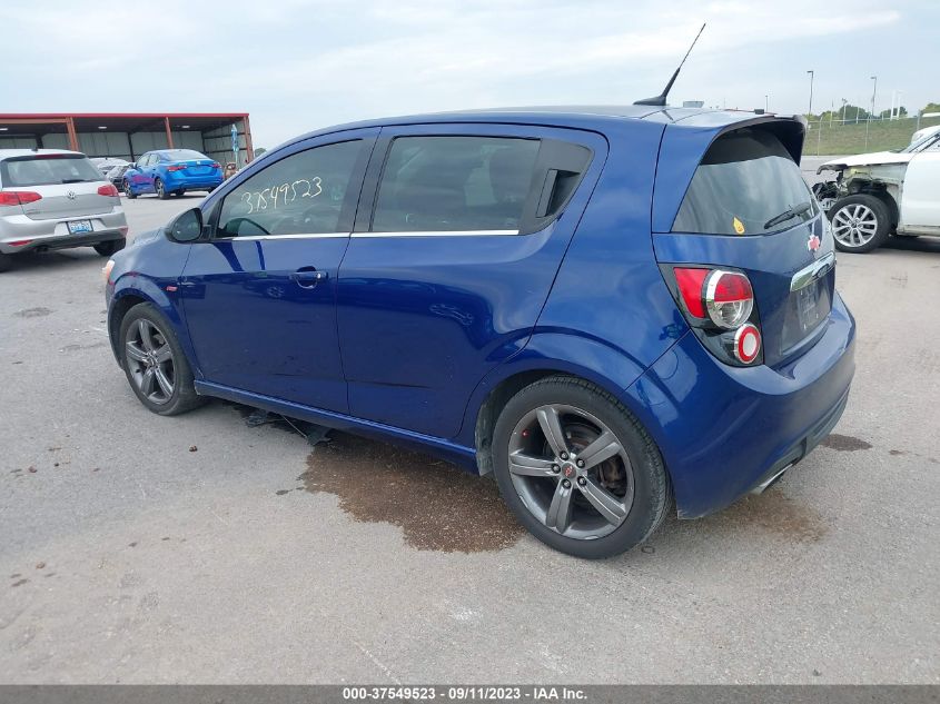 2014 CHEVROLET SONIC RS - 1G1JH6SB7E4171240