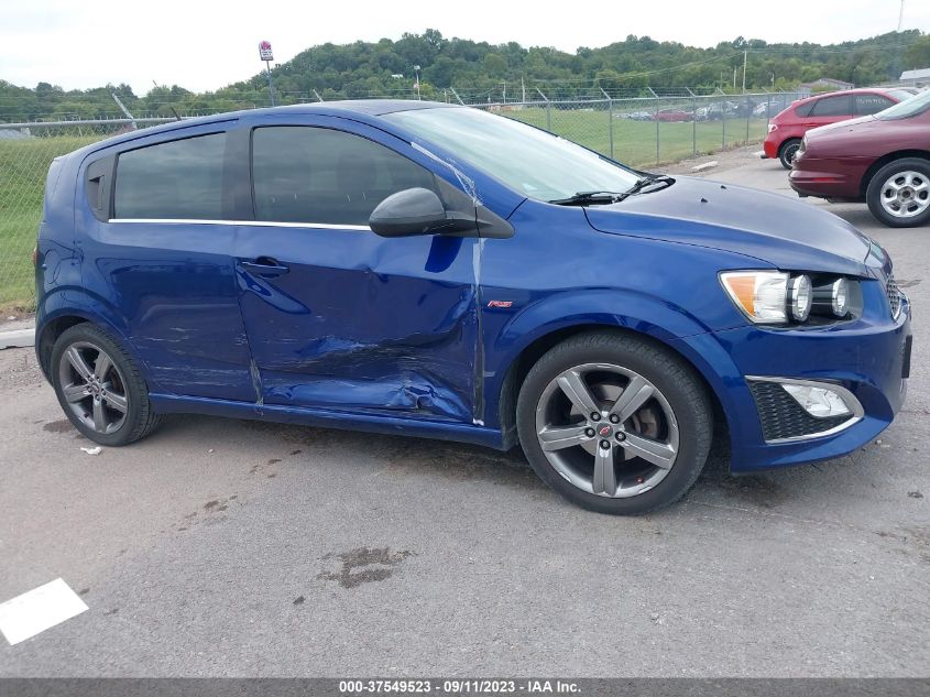 2014 CHEVROLET SONIC RS - 1G1JH6SB7E4171240