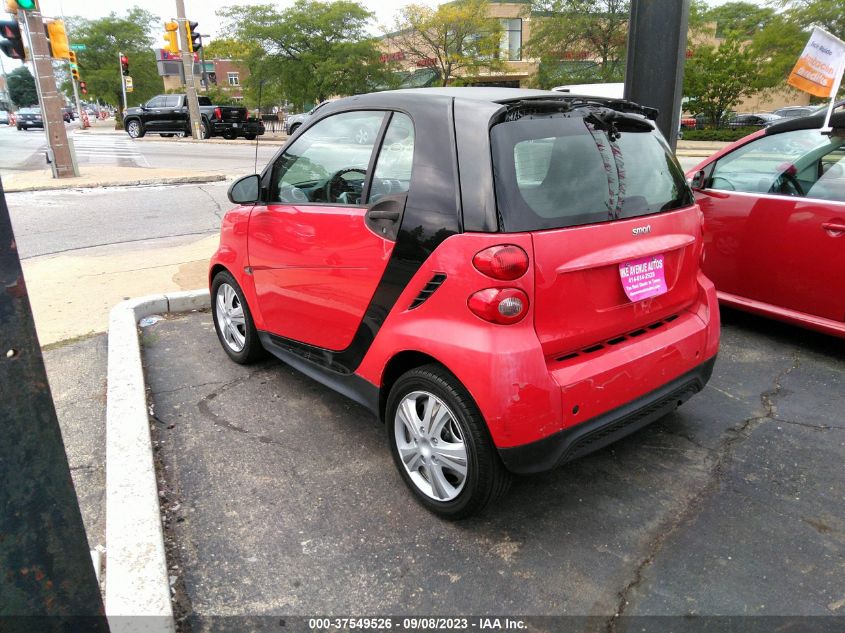 2013 SMART FORTWO PURE/PASSION WMEEJ3BA4DK646471