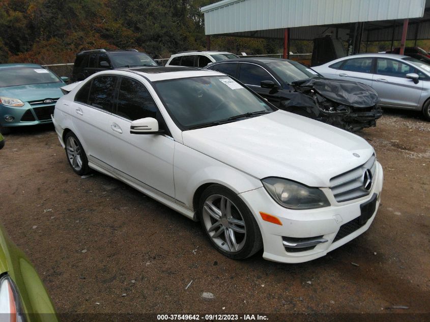 2013 MERCEDES-BENZ C-CLASS C 250 - WDDGF4HB1DR278741
