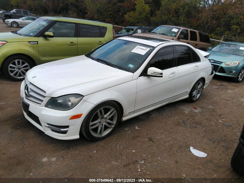 2013 MERCEDES-BENZ C-CLASS C 250 - WDDGF4HB1DR278741