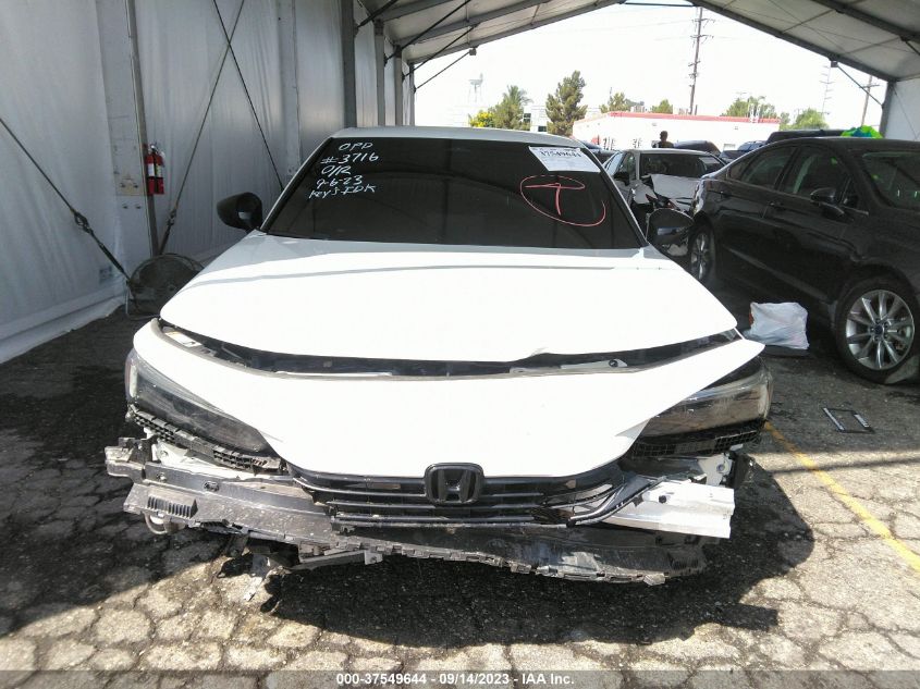 2HGFE2F58NH603597 Honda Civic Sedan SPORT 12