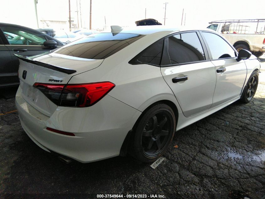 2HGFE2F58NH603597 Honda Civic Sedan SPORT 4