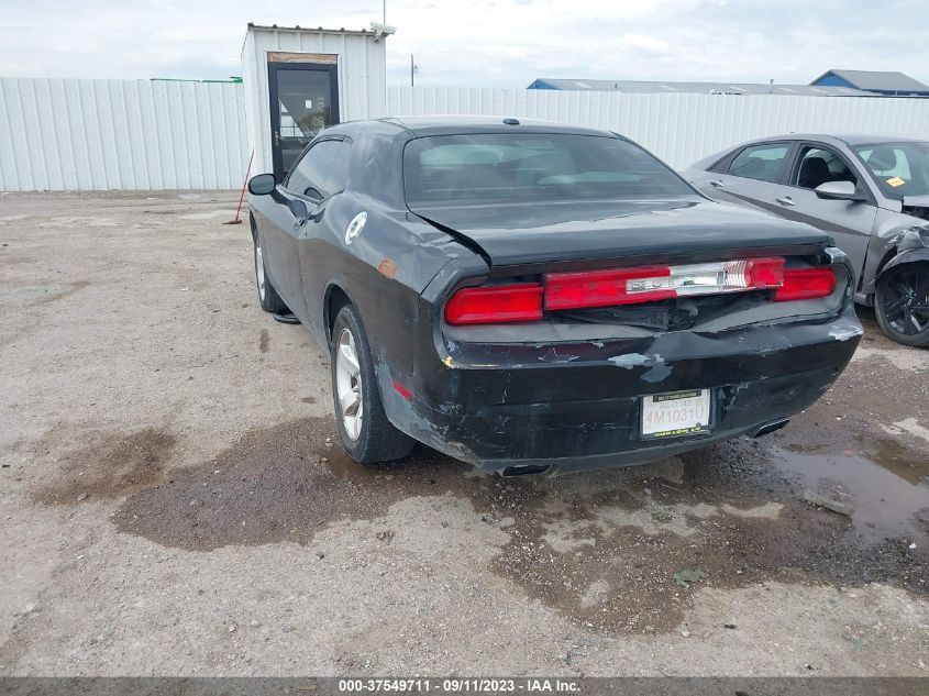 2013 DODGE CHALLENGER SXT - 2C3CDYAG0DH596387