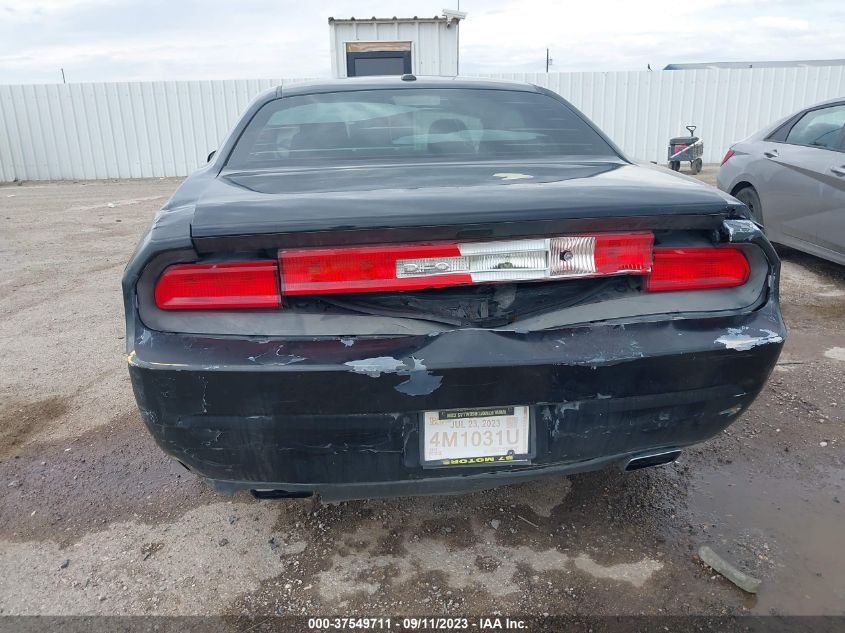 2013 DODGE CHALLENGER SXT - 2C3CDYAG0DH596387