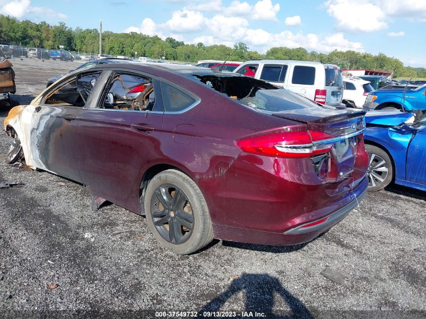 2018 FORD FUSION SE - 3FA6P0H71JR190342