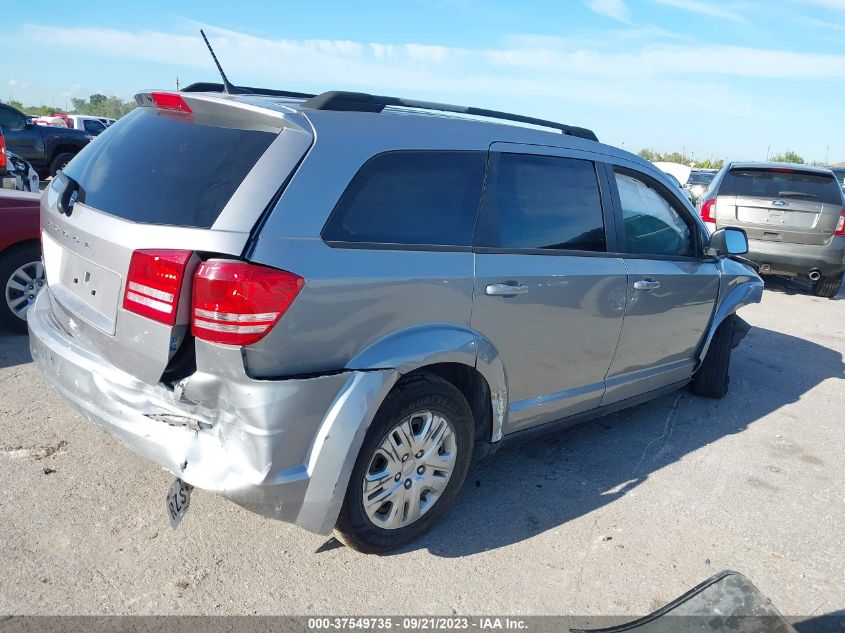 2018 DODGE JOURNEY SE - 3C4PDCAB7JT444422