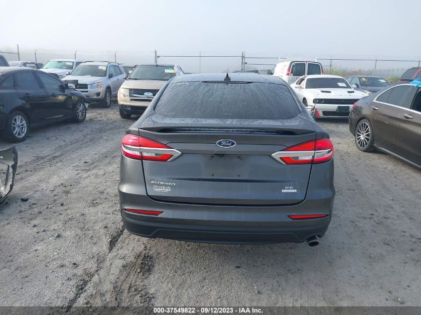 2019 FORD FUSION SE - 3FA6P0HD5KR249383