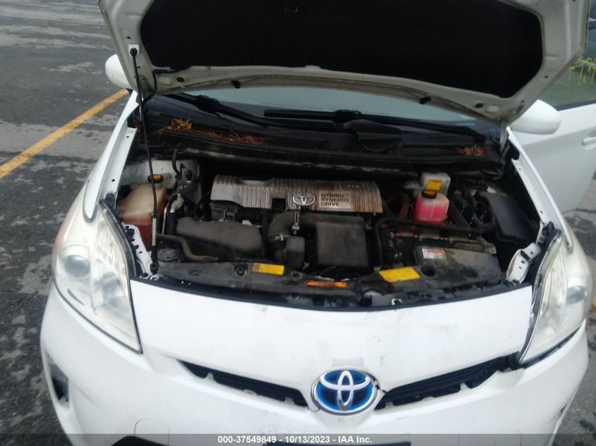 2013 TOYOTA PRIUS ONE/TWO/THREE/FOUR/FIVE - JTDKN3DU9D5539881