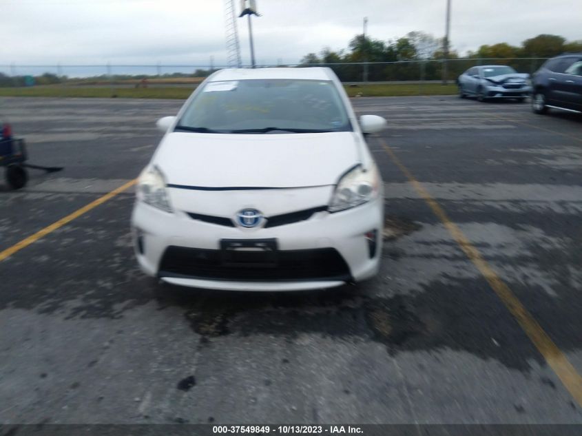 2013 TOYOTA PRIUS ONE/TWO/THREE/FOUR/FIVE - JTDKN3DU9D5539881
